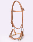 Hilason Western Horse Noseband Rawhide Genuine American Leather Headstall