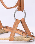 Hilason Western Horse Noseband Rawhide Genuine American Leather Headstall