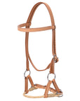 Hilason Western Horse Noseband Rawhide Genuine American Leather Headstall