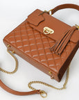 Never Mind Western Cross Body Genuine Leather Handbag Purse Wallet Bag For Women Girls
