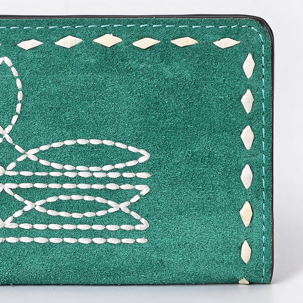 American Darling Western  Genuine Leather Handbag Purse Wallet Bag For Women Girl