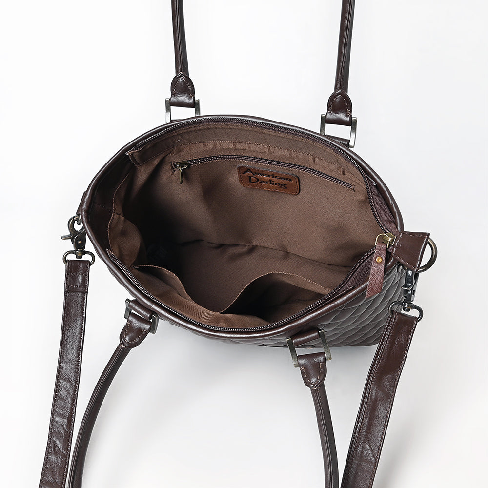 American Darling Crossbody Hand Tooled Genuine Leather Women Bag Western Handbag Purse