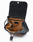 American Darling Backpack Beautifully Hand Tooled Leather women bag