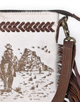 American Darling Crossbody Hair-on Genuine Leather women bag western handbag purse