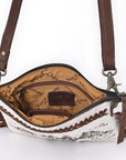 American Darling Crossbody Hair-on Genuine Leather women bag western handbag purse