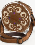 ADBGZX101 Canteen Genuine Western Suede Leather women bag