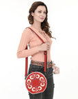 ADBGZX101 Canteen Genuine Western Suede Leather women bag