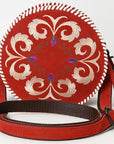 ADBGZX101 Canteen Genuine Western Suede Leather women bag