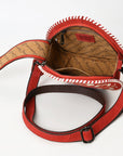 ADBGZX101 Canteen Genuine Western Suede Leather women bag