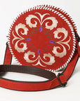 ADBGZX101 Canteen Genuine Western Suede Leather women bag