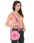 ADBGZX101 Canteen Genuine Western Suede Leather women bag