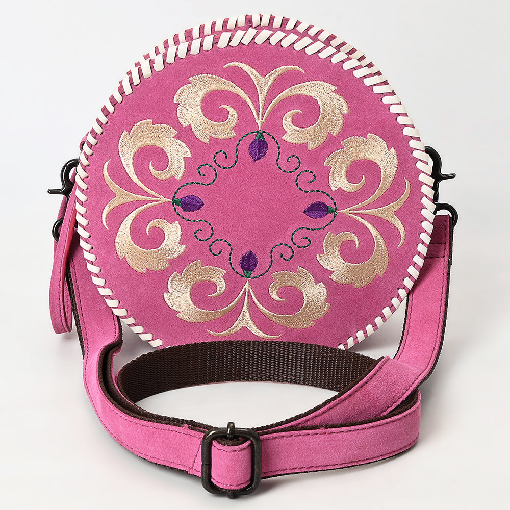 ADBGZX101 Canteen Genuine Western Suede Leather women bag