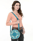 ADBGZX101 Canteen Genuine Western Suede Leather women bag