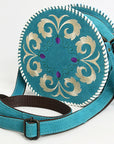 ADBGZX101 Canteen Genuine Western Suede Leather women bag