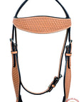 HILASON Western Horse Headstall Breast Collar Set Tack Genuine American Leather