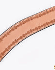 HILASON Western Horse Headstall Breast Collar Set Tack Genuine American Leather Barb Wire Tan