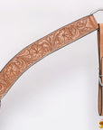 HILASON Western Horse Headstall Breast Collar Set Tack Genuine American Leather