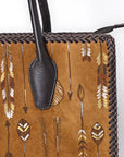 American Darling Tote Genuine Western Suede Leather women bag