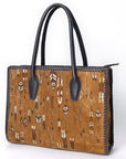 American Darling Tote Genuine Western Suede Leather women bag