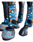 Hilason Horse Medicine No Turn Bell Boots Sports Boots Front Rear Hind Leg Protective