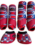 Hilason Horse Medicine No Turn Bell Boots Sports Boots Front Rear Hind Leg Protective
