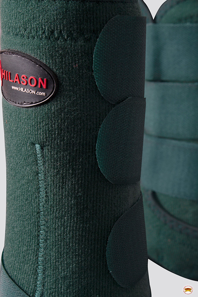 HILASON L M S Horse Front Rear Hind Leg Sport Boots &amp; Bell Boots 6 Pack