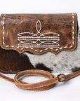 American Darling Crossbody Hair on Genuine Leather Women Bag Western Handbag Purse