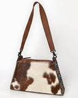 American Darling Small Crossbody Beautifully Hair on Leather women bag