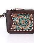 American Darling Coin Purse Genuine Leather Women Bag Western Handbag Purse