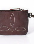 American Darling Coin Purse Genuine Leather Women Bag Western Handbag Purse