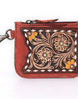 American Darling Coin Purse Genuine Leather Women Bag Western Handbag Purse