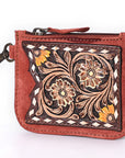 American Darling Coin Purse Genuine Leather Women Bag Western Handbag Purse
