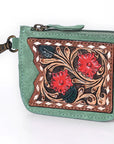 American Darling Coin Purse Genuine Leather Women Bag Western Handbag Purse