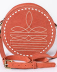 American Darling Canteen Genuine Suede Leather women bag western handbag purse