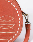 American Darling Canteen Genuine Suede Leather women bag western handbag purse