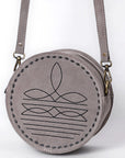 American Darling Canteen Genuine Suede Leather women bag western handbag purse