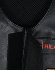 Hilason Bull Riding Kids Junior Youth Pro Rodeo Genuine Leather Vest With Floral Hand Carved