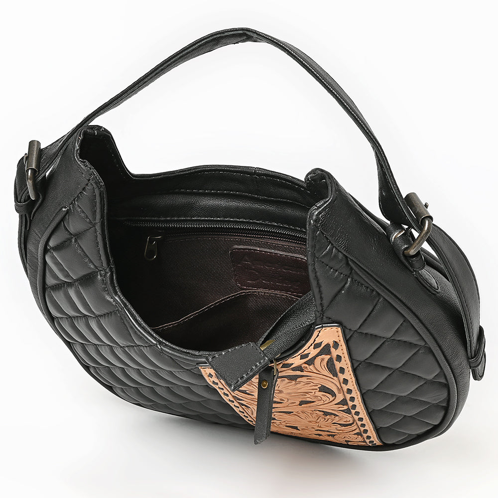 American Darling Hobo Hand Tooled Genuine Leather Women Bag Western Handbag Purse