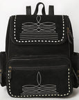 American Darling Western Backpack Hand Tooled Genuine Leather Women Bag