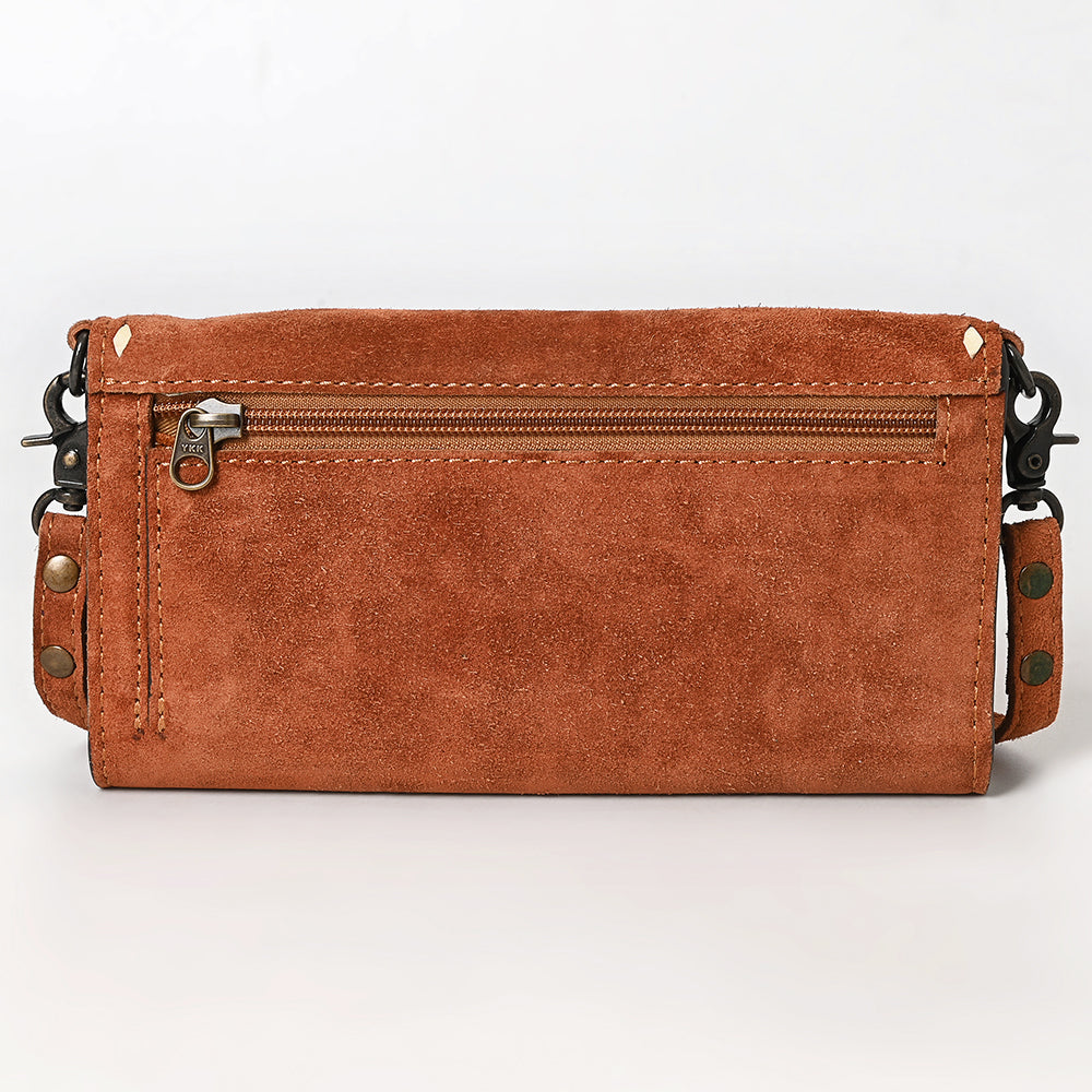 American Darling Western Small Cross Body Genuine Leather Handbag Purse Wallet Bag For Women Girls