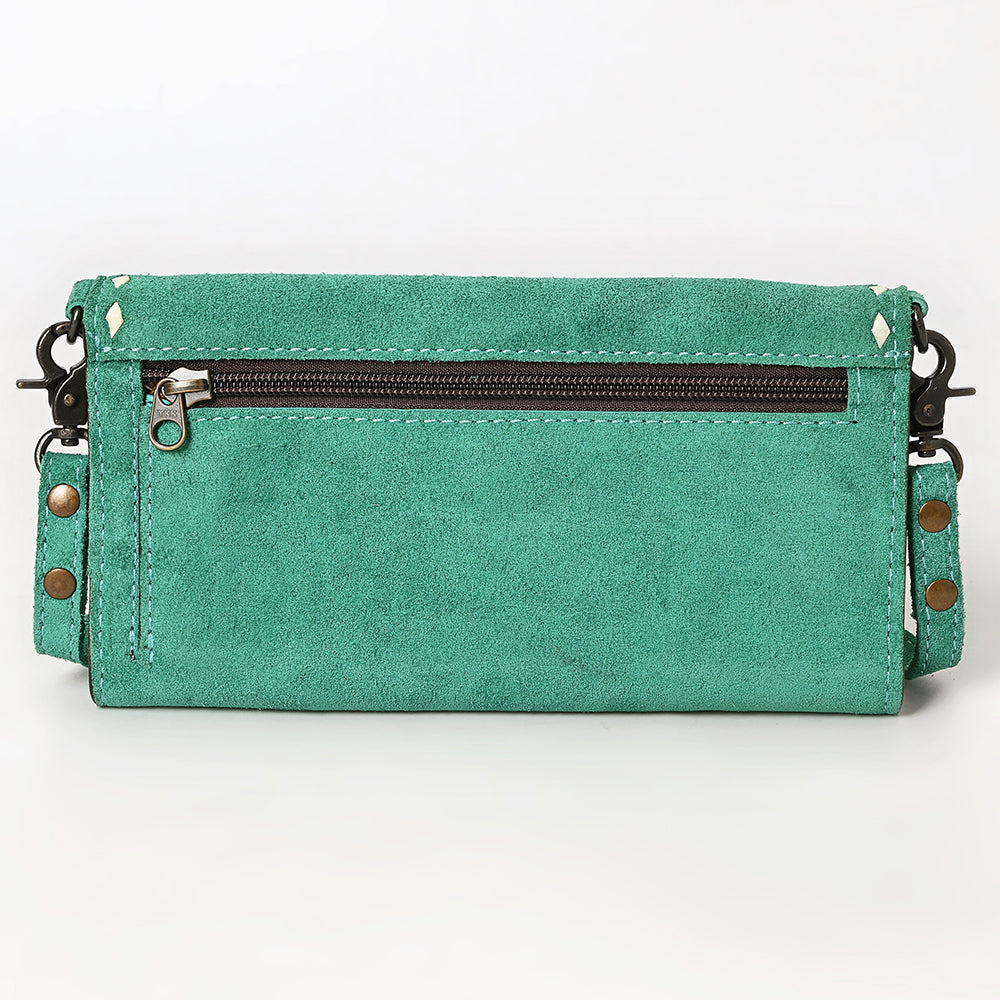 American Darling Western Small Cross Body Genuine Leather Handbag Purse Wallet Bag For Women Girls
