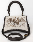 American Darling Crossbody Hair-On Genuine Leather Women Bag Western Handbag Purse