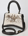 American Darling Crossbody Hair-On Genuine Leather Women Bag Western Handbag Purse