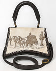 American Darling Crossbody Hair-On Genuine Leather Women Bag Western Handbag Purse