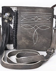American Darling Crossbody Hair-On Genuine Leather Women Bag Western Handbag Purse
