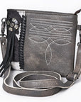 American Darling Crossbody Hair-On Genuine Leather Women Bag Western Handbag Purse