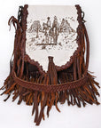 American Darling Crossbody Hair-on Genuine Leather women bag western handbag purse