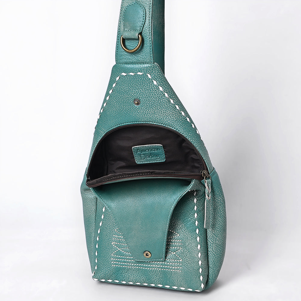 American Darling Sling Genuine Leather Women Bag Western Handbag |