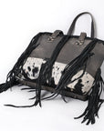 American Darling Tote Hair-on Genuine Western Suede Leather women bag