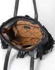 American Darling Tote Hair-on Genuine Western Suede Leather women bag